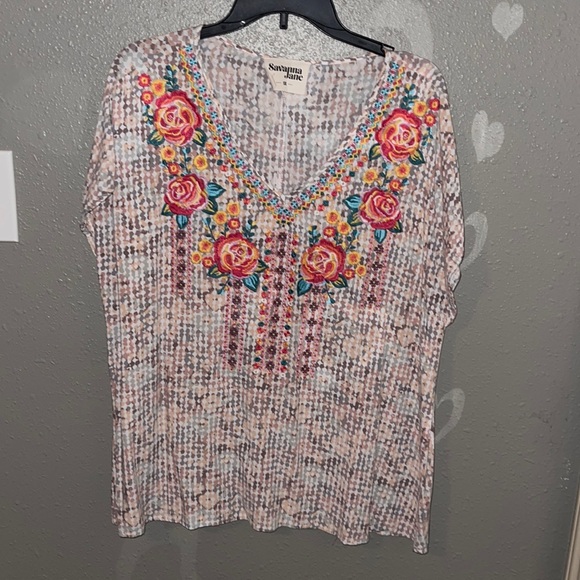 Floral Blouse - Picture 1 of 6